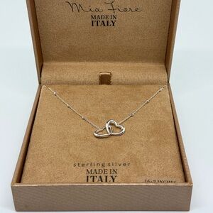NWT Mia Fiore Hearts Necklace